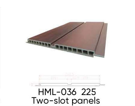HML -036 225 双插槽面板