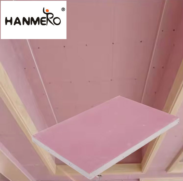 Standard Size Fire Rated Gypsum Plaster Board Ceiling 12MM Thick
