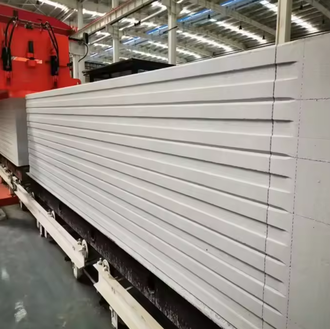 For Hanmero ALC Lightweight Aerated Concrete Gypsum Solid 3D Industrial Design Panel