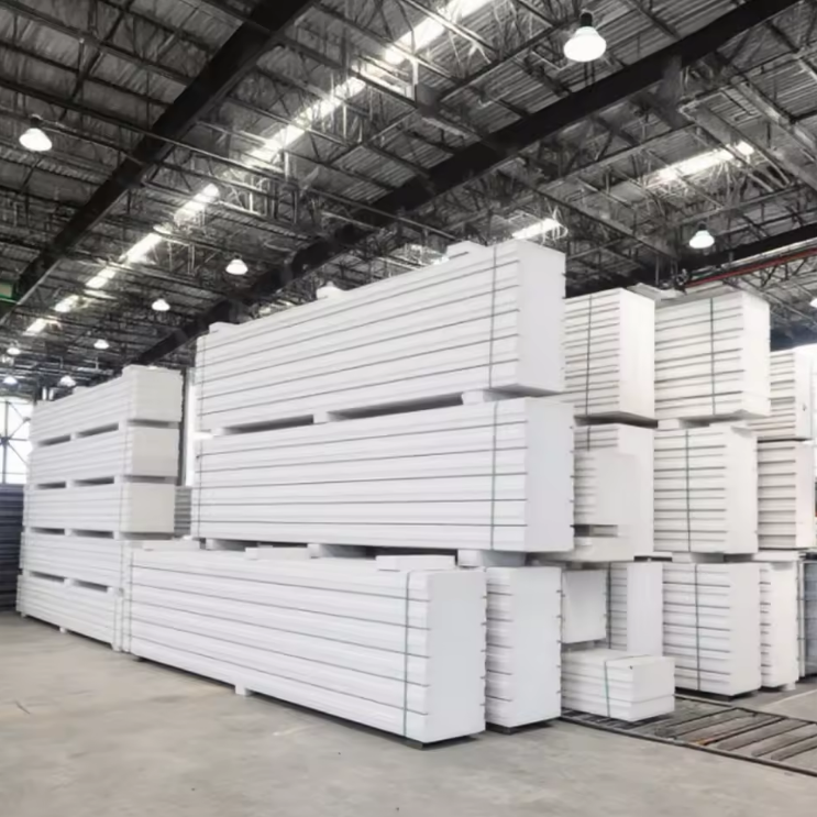 ALC Lightweight Solid Porosity 3D Panel ALC Gypsum Internal Wall Panel Made of Aerated Concrete Material