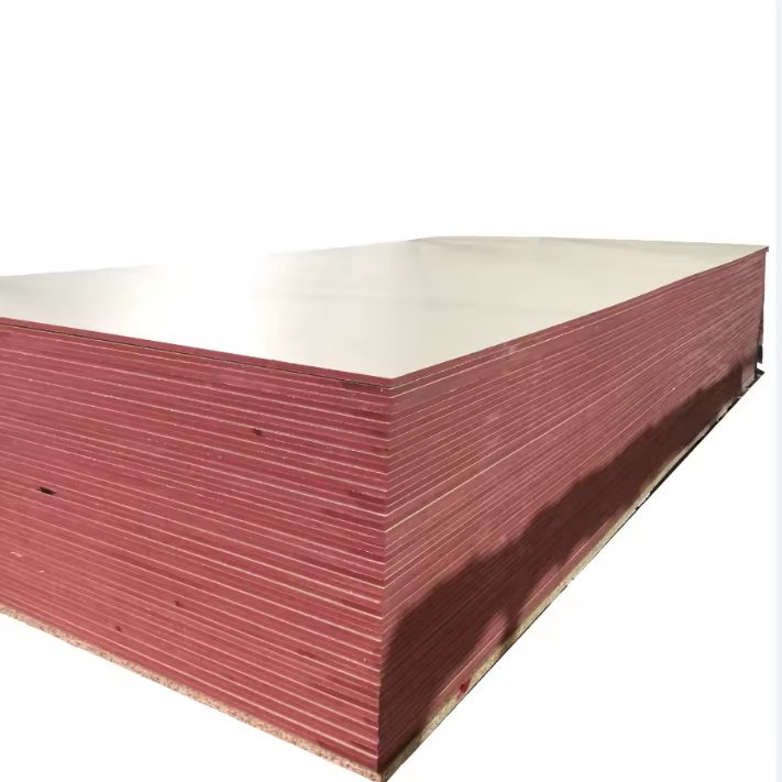 Fireproof MDF Board 1830*3660*18mm Plain MDF Wooden Grain Melamine FR Board