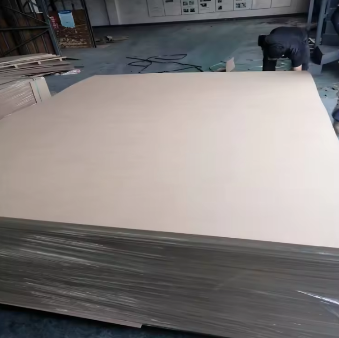 2150*2700*3mm Door Skin Size Plain Raw Hdf Wood Board Timber Plain Hdf Board