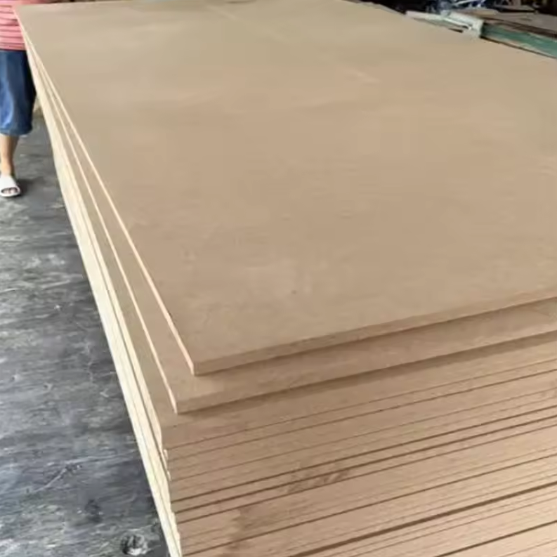 E1 Grade High Density Mdf 10mm/12mm/18mm/25mm Mdf Board Wood Fiber for Furniture