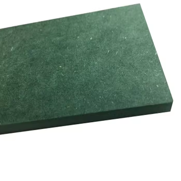 1220*2800mm Low Price 18mm Green Color Water Proof Green Mdf Board