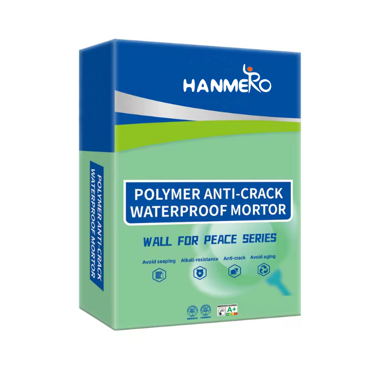 High Strength Crack Resistant Fine Crack Resistant Mortar Polymer Fiber Reinforced for Wall Leveling