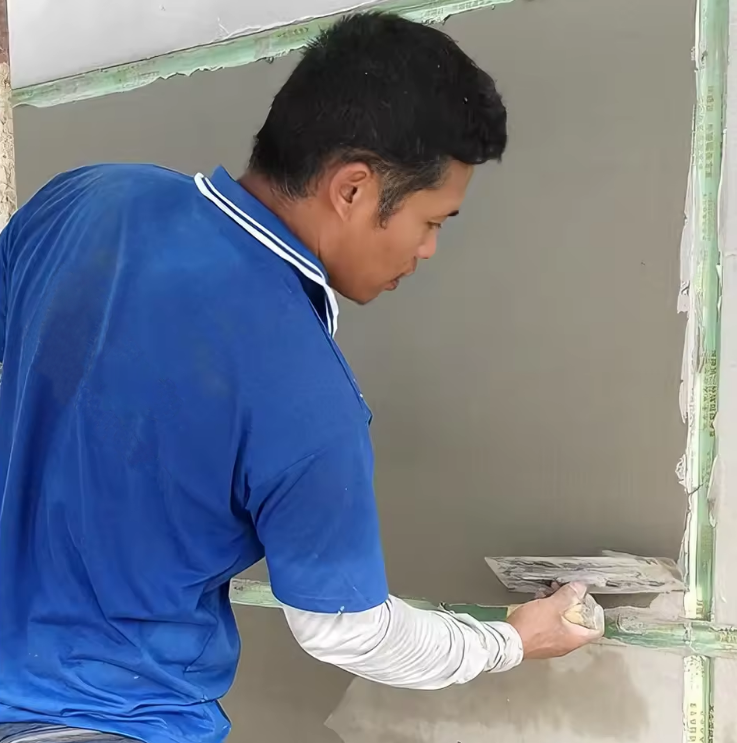 High Strength Crack Resistant Fine Crack Resistant Mortar Polymer Fiber Reinforced for Wall Leveling