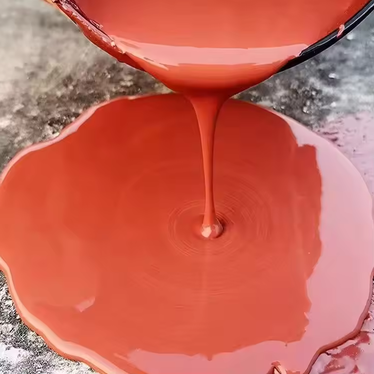 Red Rubber Elastomer Waterproof Coating Universal Indoor/Outdoor Material for Roof Renovation Wall Crack Sealing