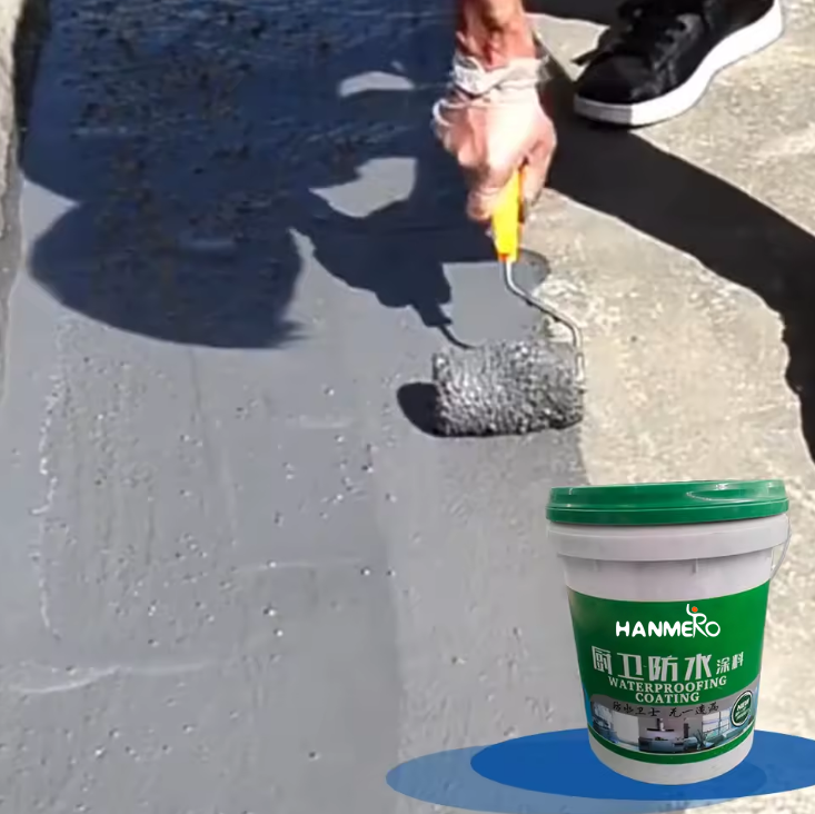 Kitchen Bathroom Tile Leak-proof Waterproof Coating Synthetic Material Strong Anti-seepage Scrub-resistant for Interior Exterior