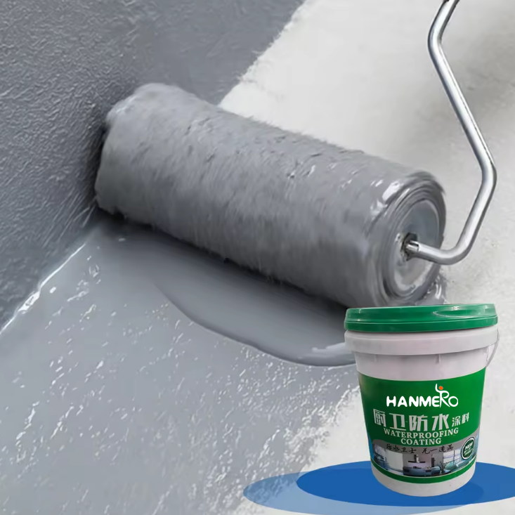 Kitchen Fish Pond Two-component Synthetic Material Waterproof Coating Swimming Pool Bathroom Shower Room Waterproof